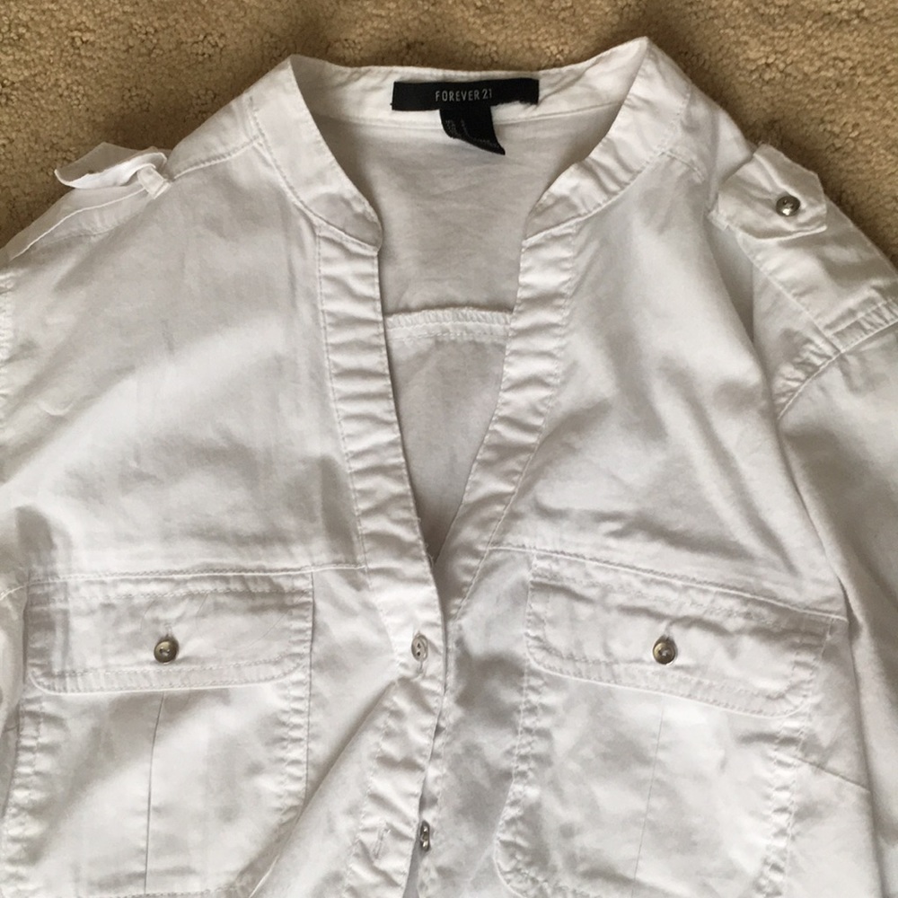 White button down - Picture 2 of 2